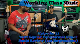 2021 Squier Paranormal Super Sonic Review (1st Impressions) - Working Class Music (Episode 22) by Working Class Music 